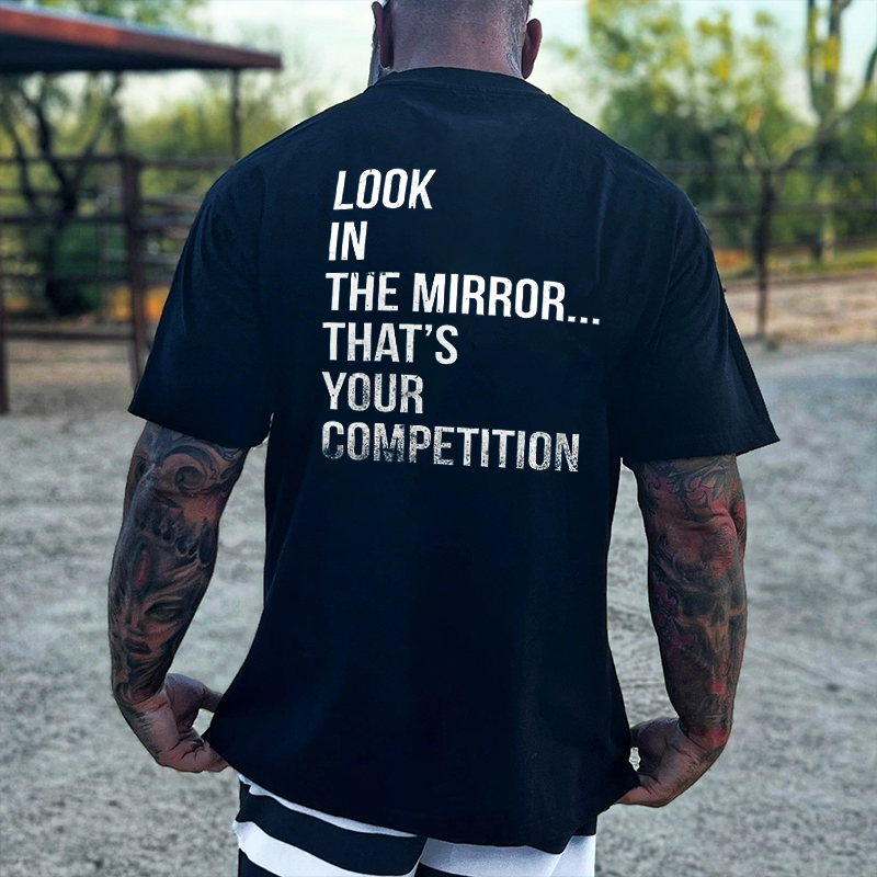 Look In The Mirror T-shirt - Livereid