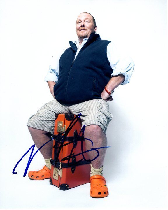 MARIO BATALI signed autographed Photo Poster painting