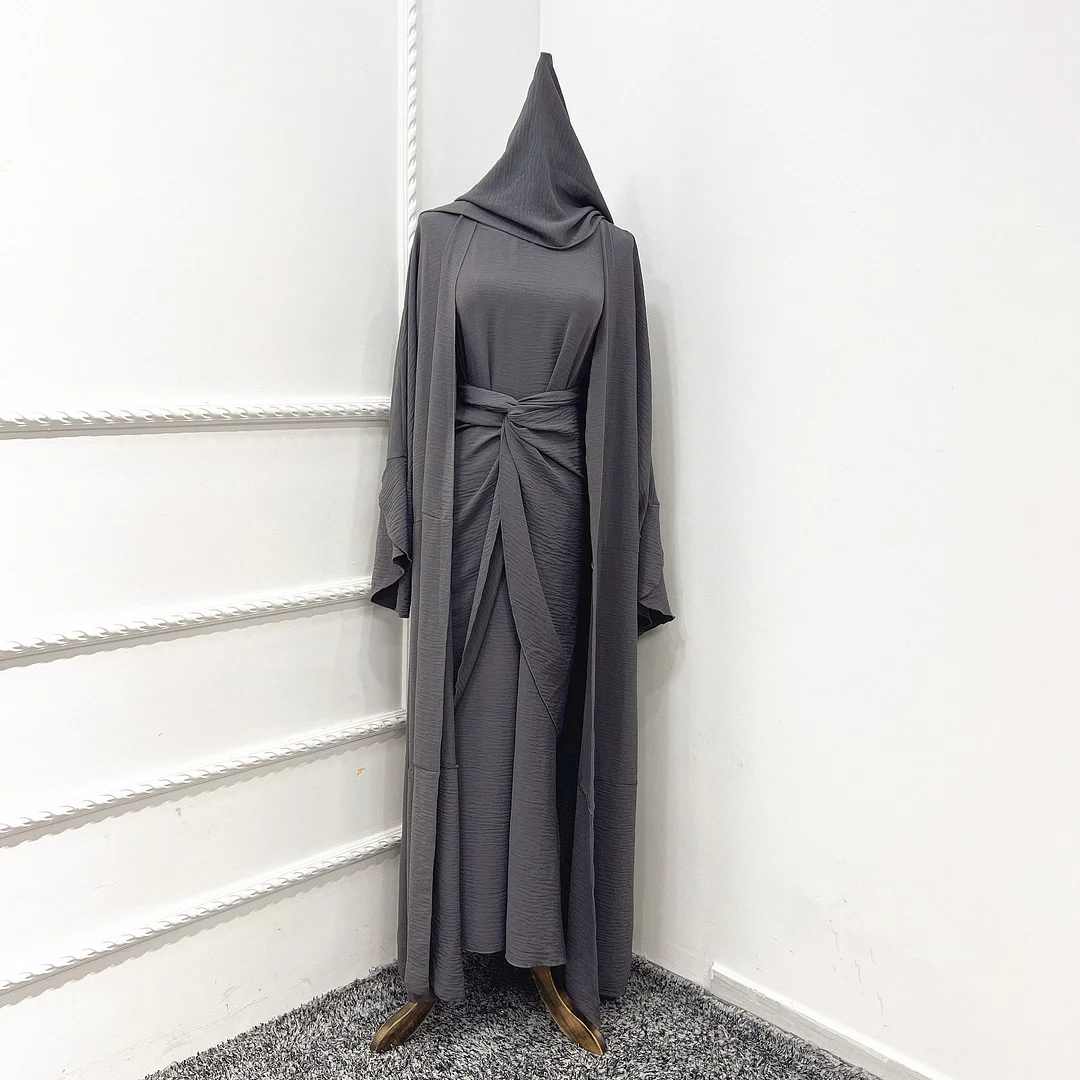 Uveng Cotton Blend Wear Dress Skirt Three-piece Suit