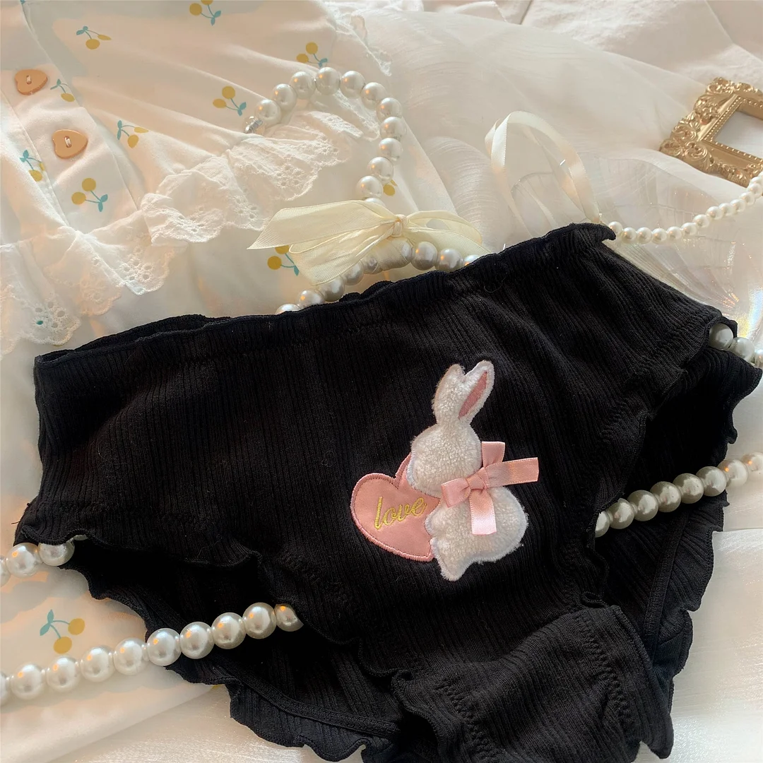 Kawaii Cute Bunny Fluffy Panties SS2268