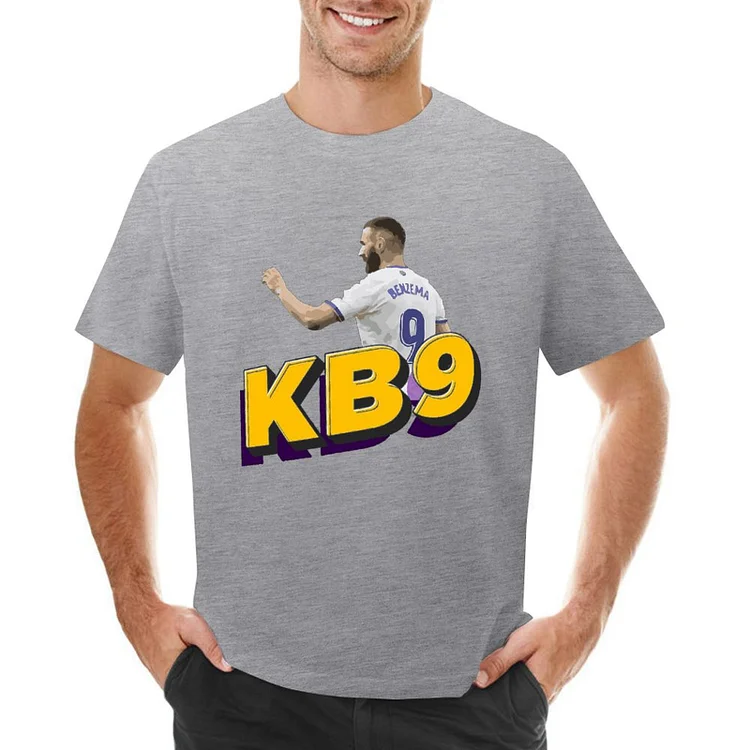Karim Benzema Inspired KB9 Men's T-shirt