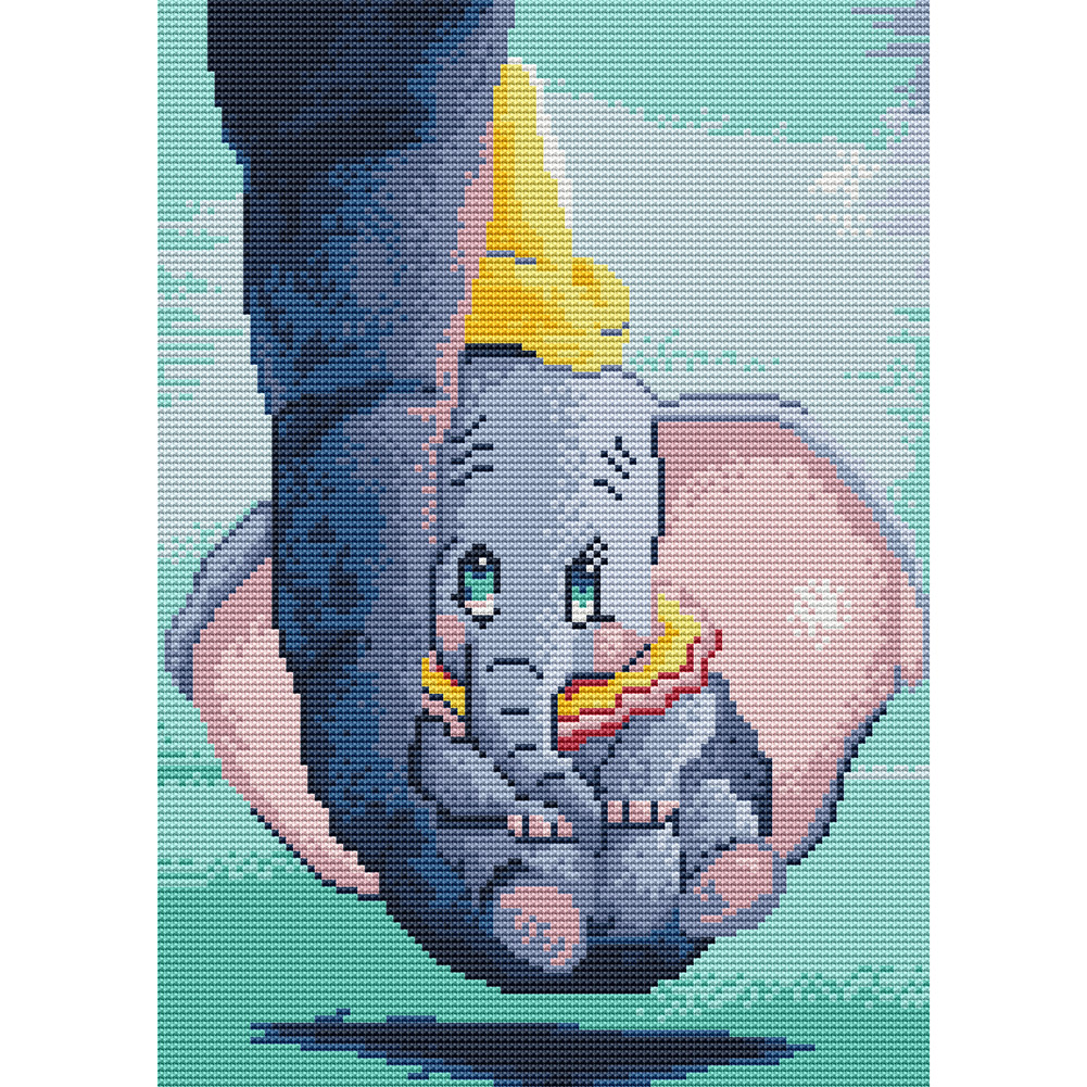 

Cartoon - 11CT Stamped Cross Stitch - 30*40CM, 501 Original
