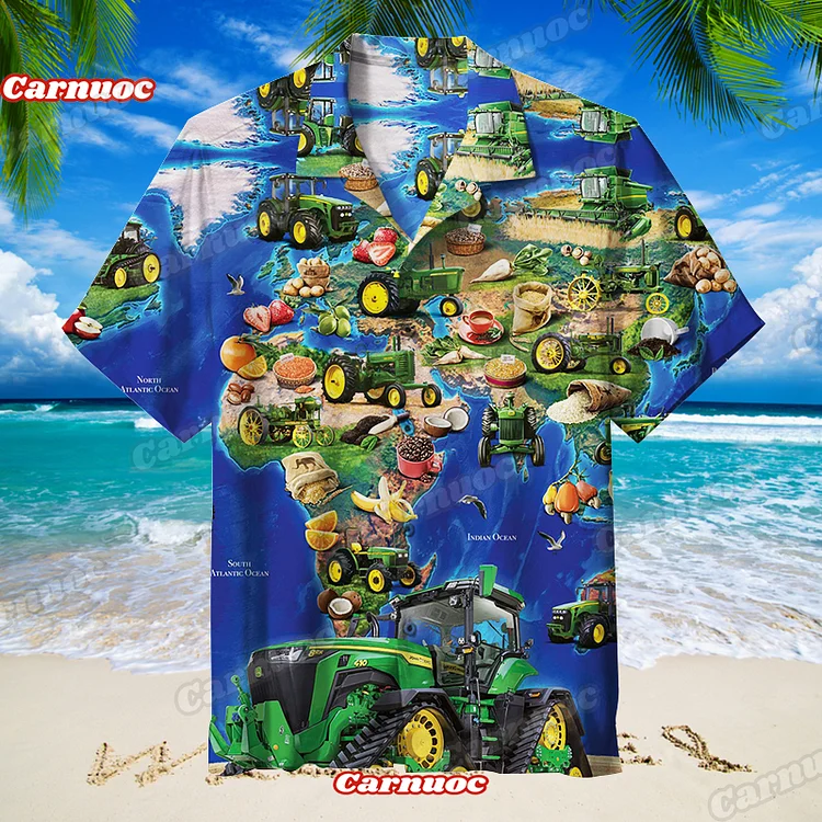 World Of John Deere | Hawaiian Shirt