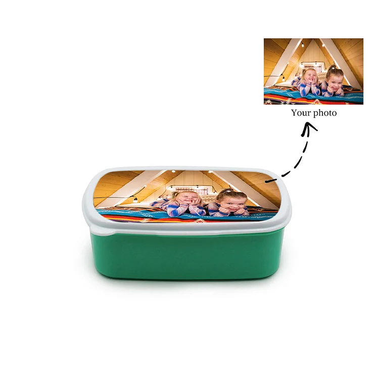 Personalized Kid's School Lunch Box Custom Photo 