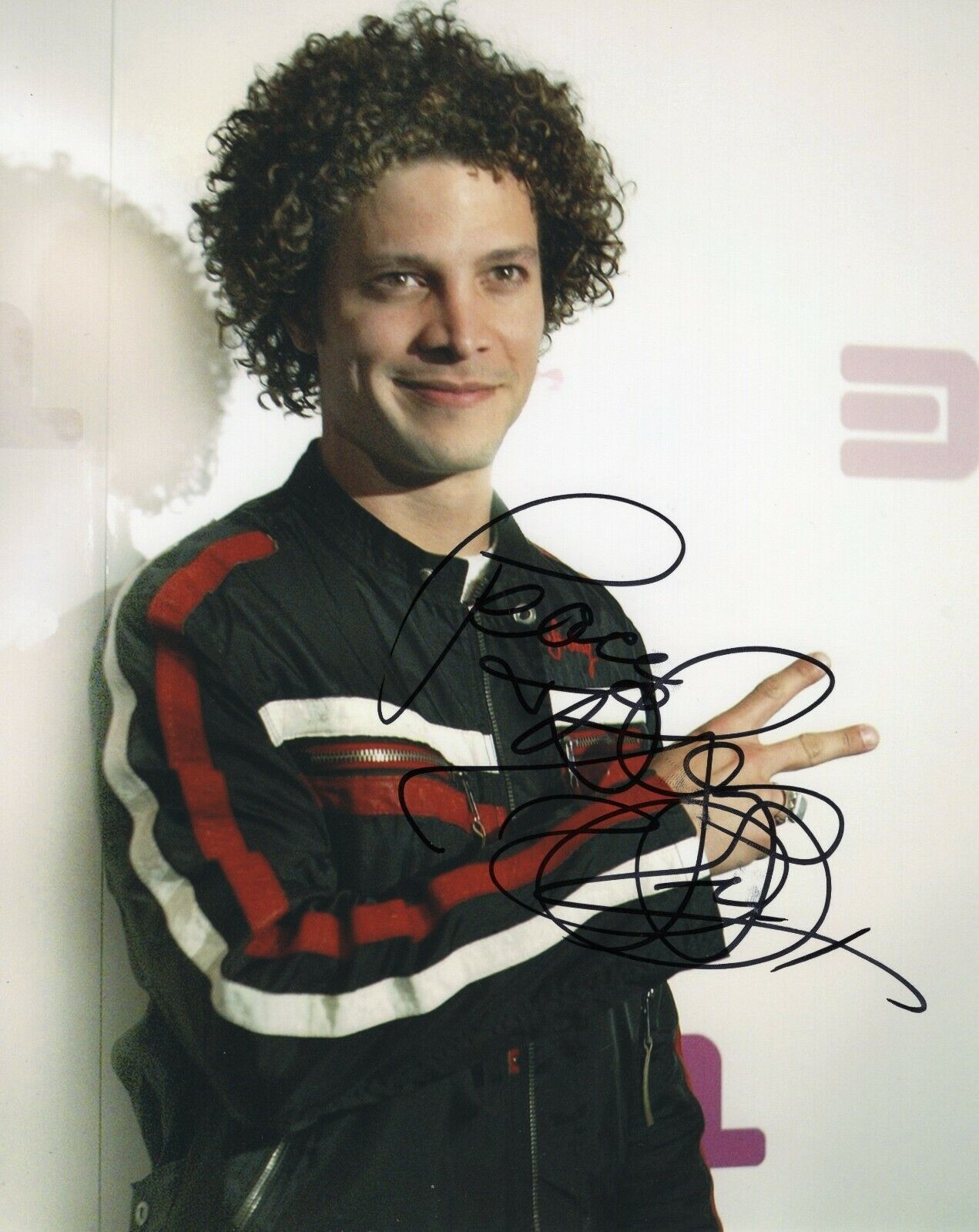 Justin Guarini Signed 8x10 Photo Poster painting w/COA American Idol Broadway #1