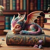 (Multi-Style) Dragon Book-11CT Stamped Cross Stitch 50*50cm/19.69*19.69in