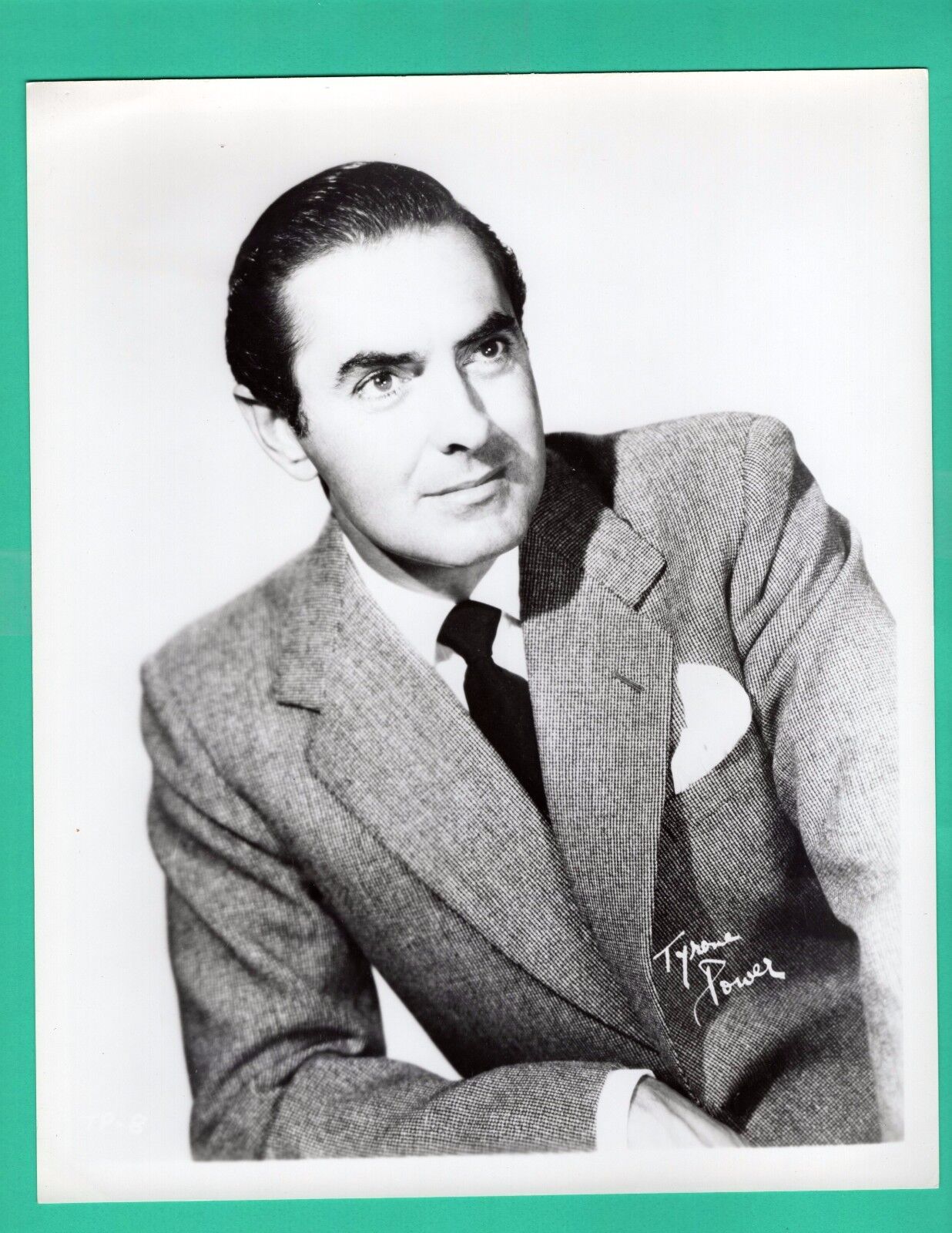 TYRONE POWER Actor Movie Star Vintage Photo Poster painting 8x10