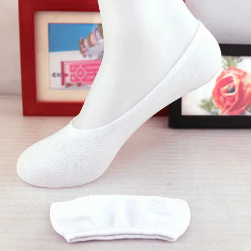 Sock Slippers Women Summer Breathable Invisible Transparent Deodorant High Elasticity Womens Socks Solid Simple All-match Trendy