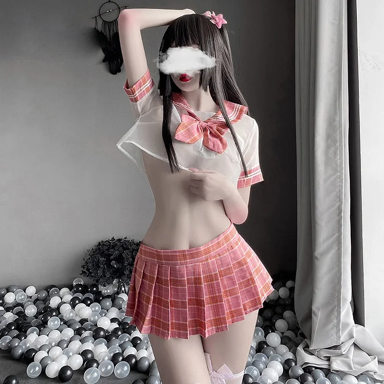 Cosplay Sexy School Costumes Set - Gotamochi Kawaii Shop, Kawaii Clothes