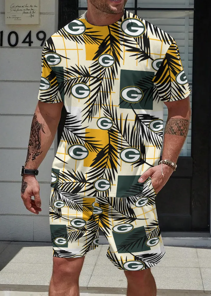 Green Bay Packers Limited Edition Top And Shorts Two-Piece Suits