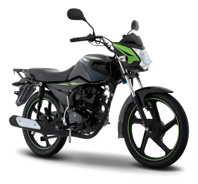 Motocicleta De Trabajo Italika Ft150 Ts Negro Con Verde