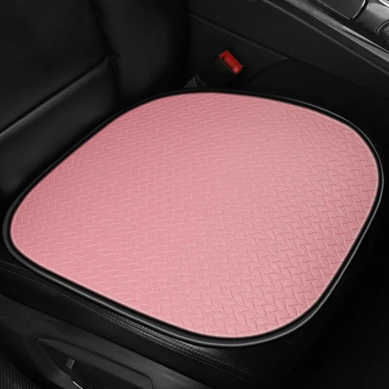 New autumn and winter warm wear-resistant solid color short plush car single seat square backrest cushion