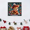 Diamond Painting -DIY Round Drill Christmas Reindeer(40x40cm)