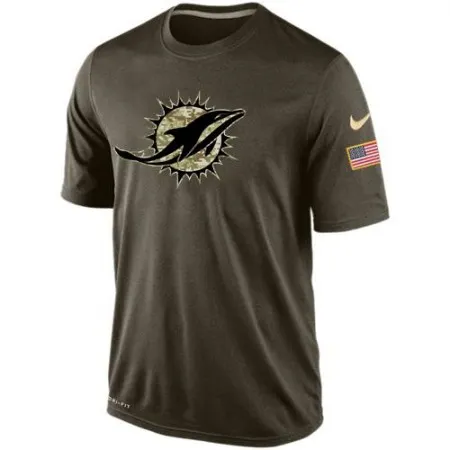 Men's Miami Dolphins Salute To Service  Dri-FIT T-Shirt
