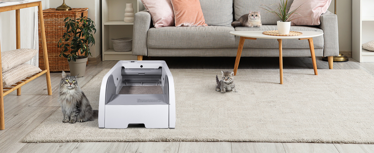 Self Cleaning Cat Litter Box