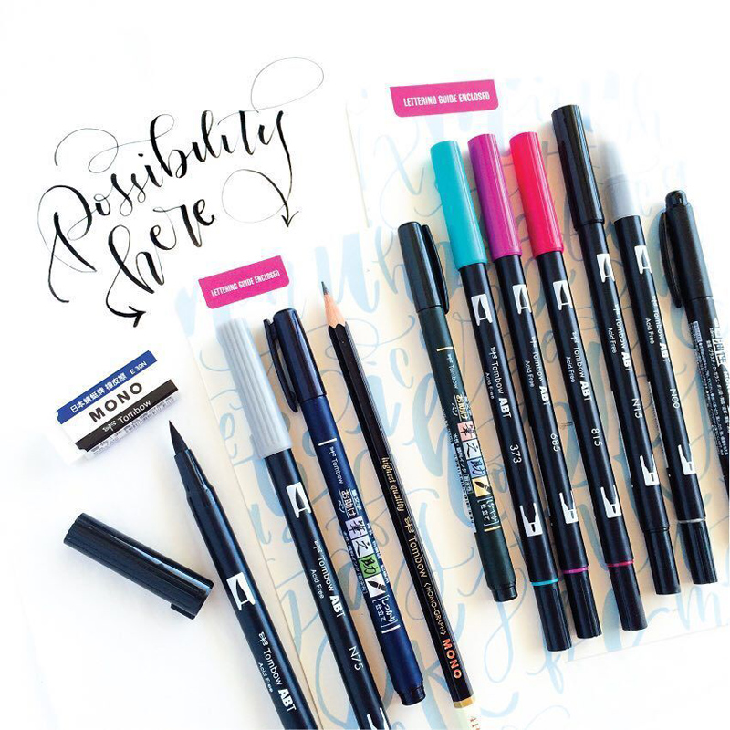 저널세이 톰보우 108컬러 ABT 양두 수채펜