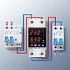 Over Under Voltage Protector 40A/63A 220V Dual Display Adjustable Protector