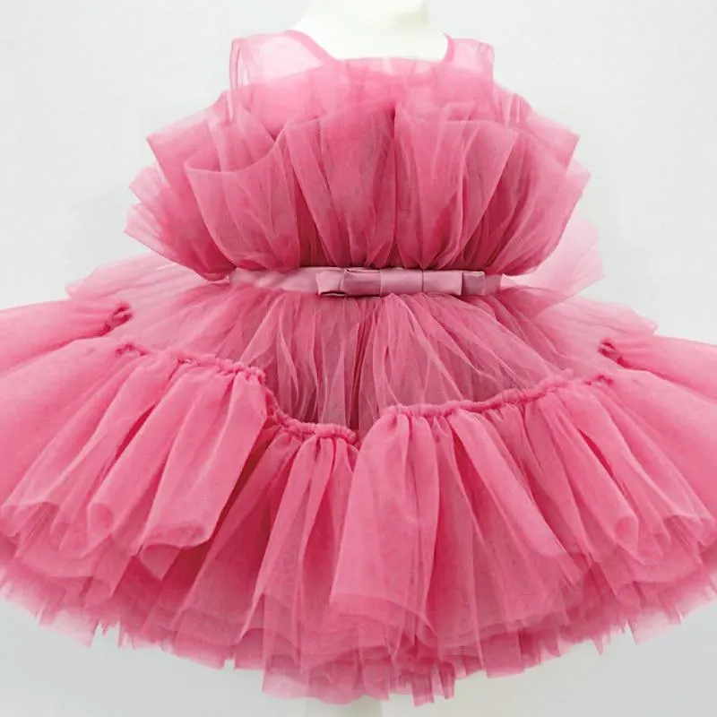Newborn Dress For Girls Kids Wedding Party Dresses For Baby Girls 1st Birthday Princess Dress Bridesmaids Infant Bebe Vestidos
