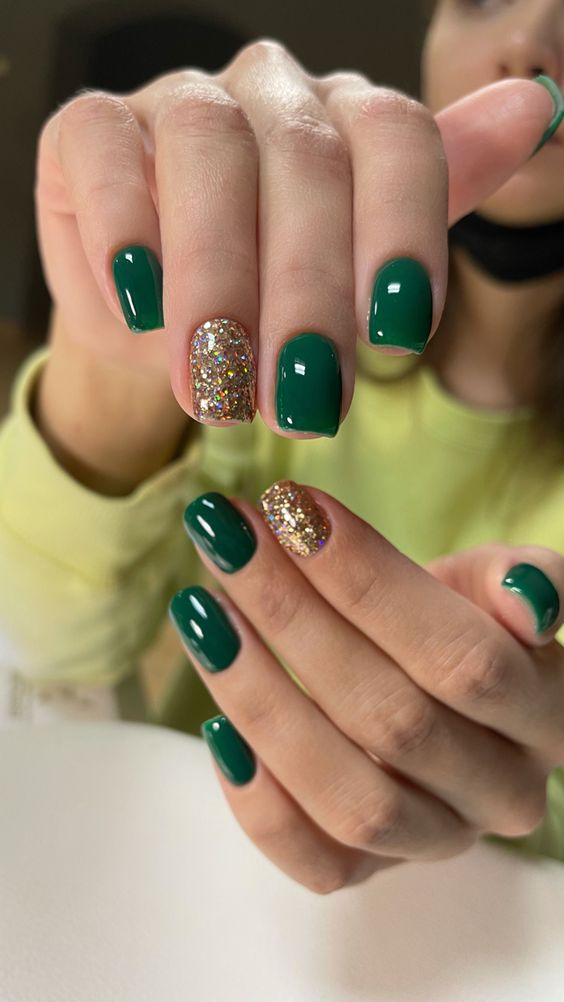 20 Olive Green Nails You Should Try This Fall |