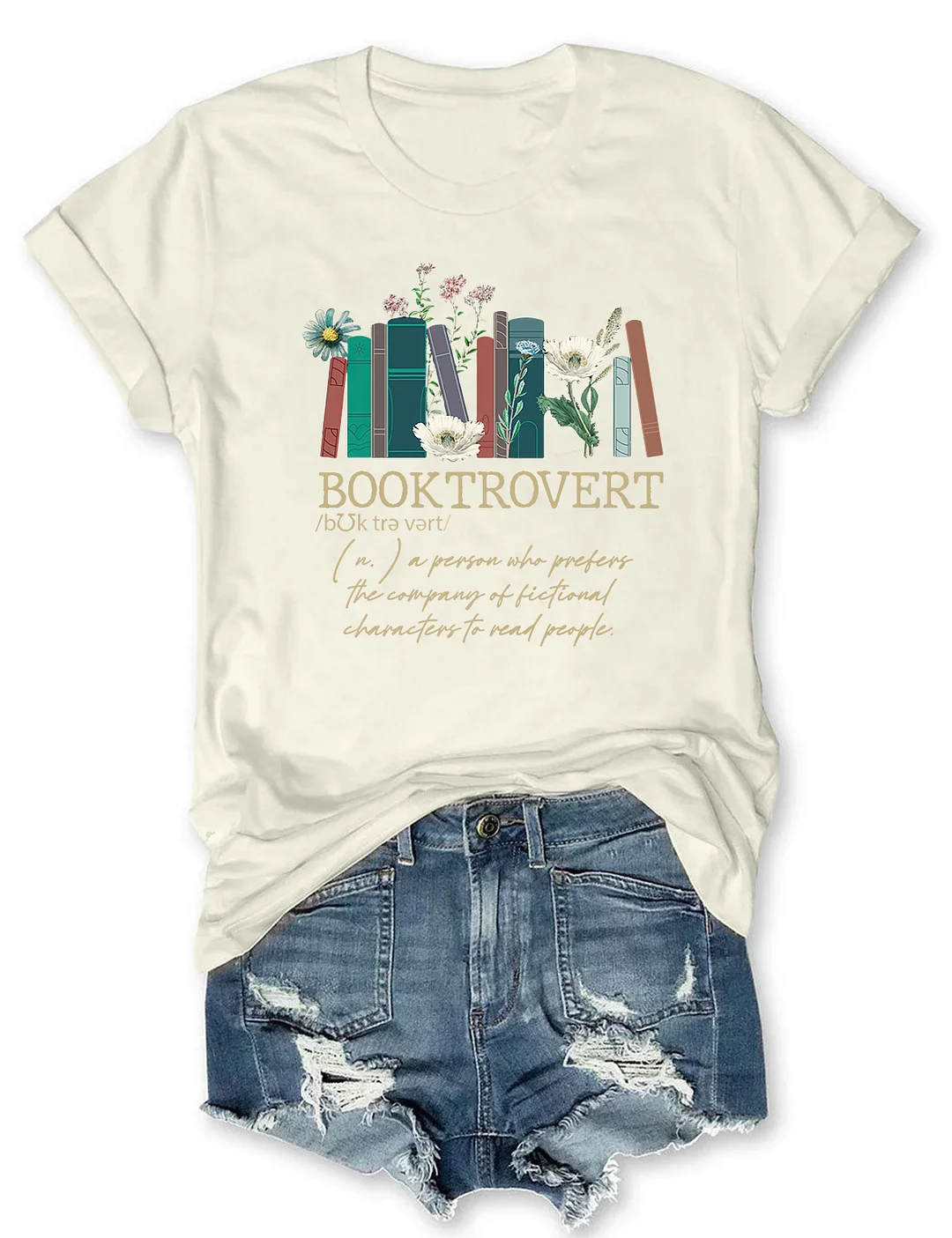 Booktrovert T-shirt