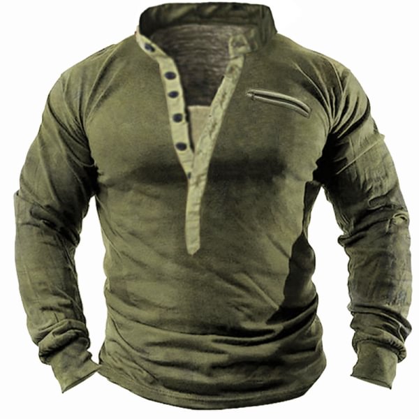 tactical henley shirt