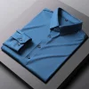 Men's business casual noodle soup anti-wrinkle shirt