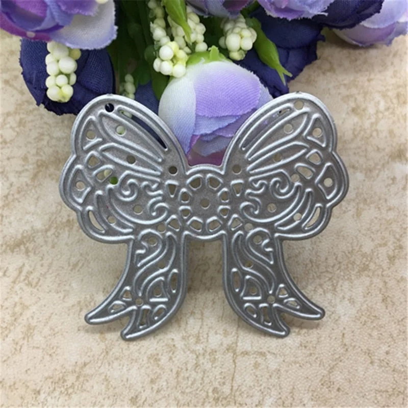 Bow Tie Bowknot Metal Cutting Dies Stencil Scrapbooking Photo Album Card Paper Embossing Craft DIY Dies Cut
