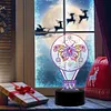 DIY Diamond Painting 7 Color Night Light Lamp Home Decoration Ornament Gift Kit(Butterfly)