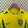 2002 Retro KIDS Brazil Home Football Shirt 1:1 Thai Quality