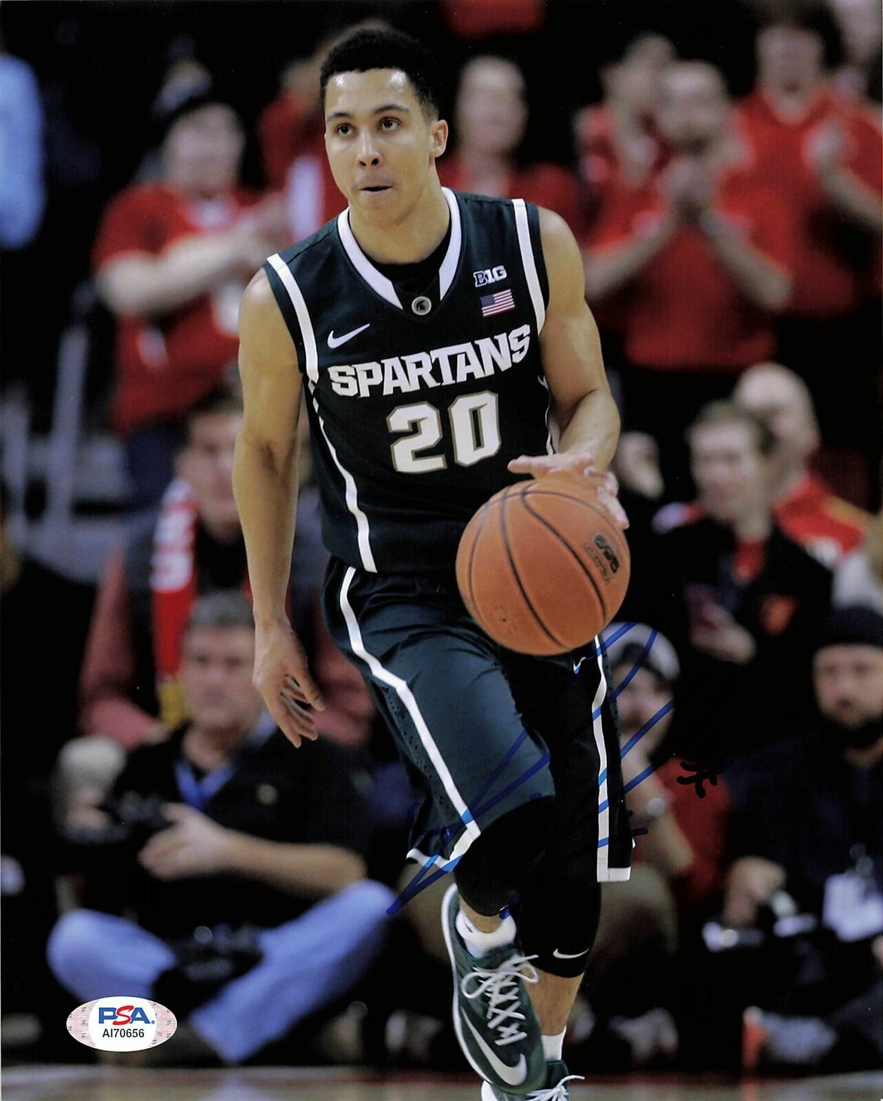 Travis Trice signed 8x10 Photo Poster painting PSA/DNA Michigan State Spartans Autographed