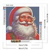 Diamond Painting -DIY Round Drill Santa Claus(40x40cm)