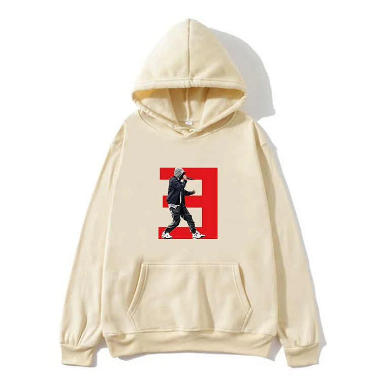 Eminem Hoodie Graphic Printing Sweatshirt Grunge Aesthetic Casual Hoodie at Hiphopee