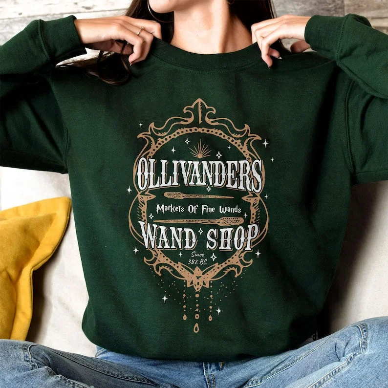 Wizard Book Casual Sweatshirt