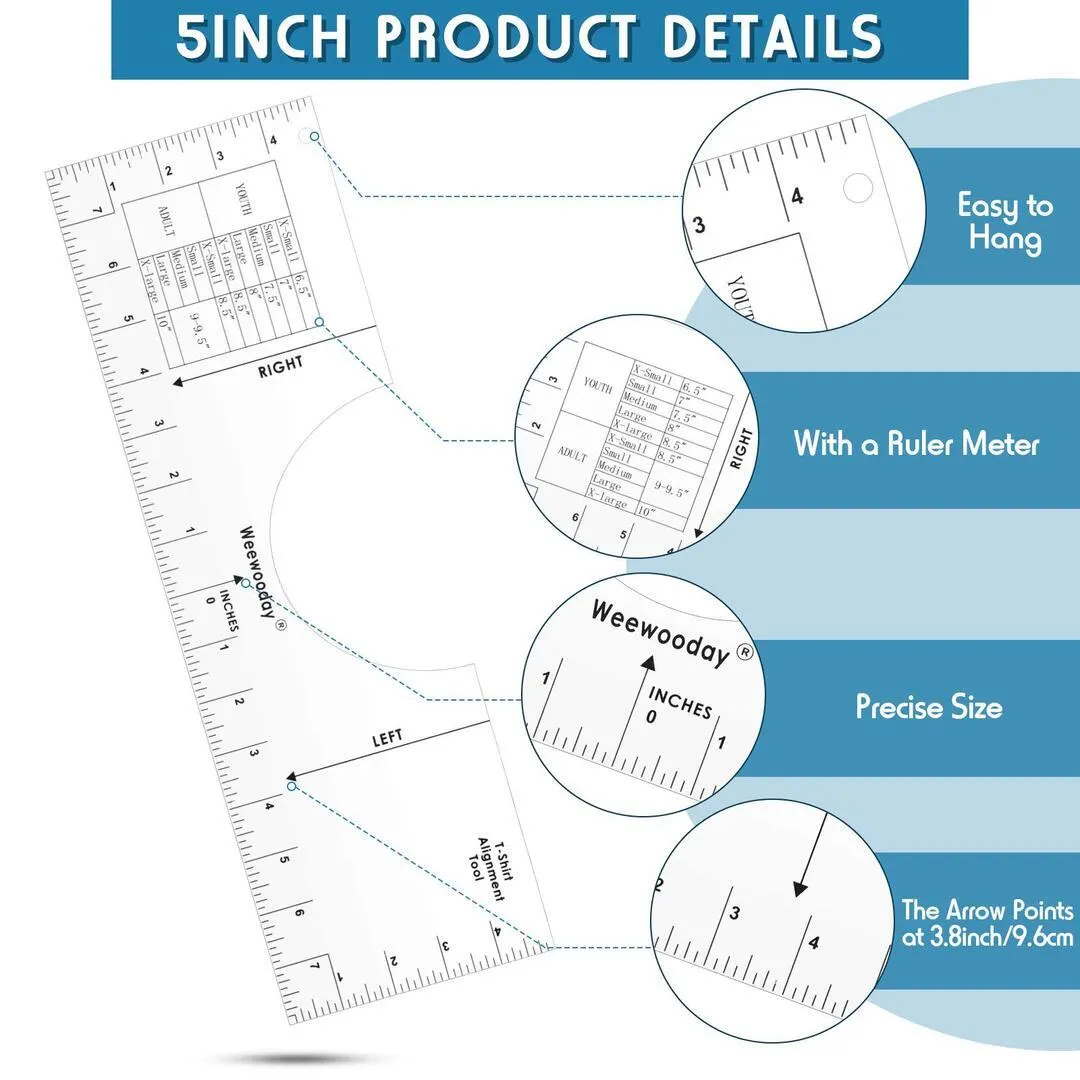 T-Shirt Ruler Guide