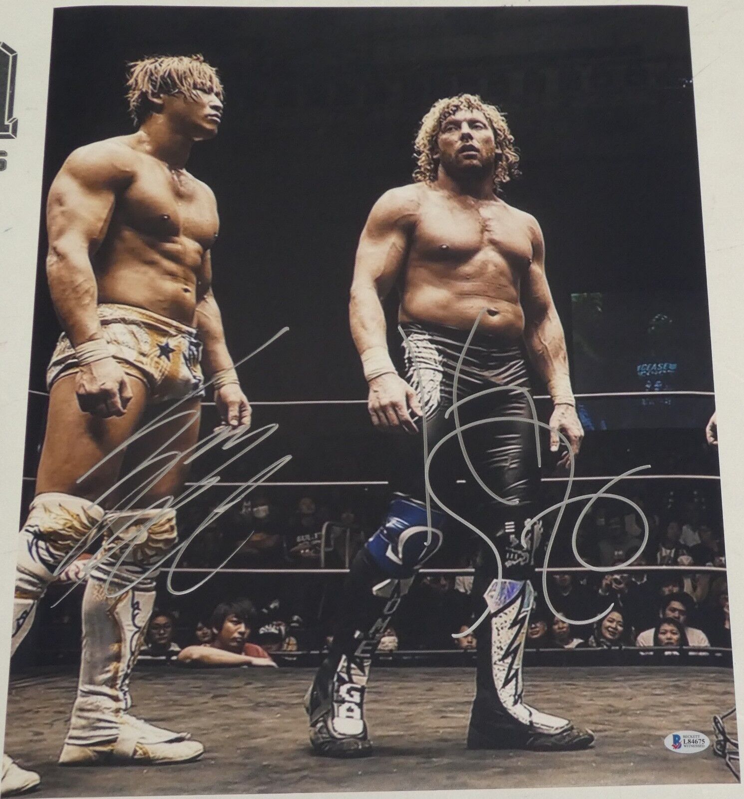 Kenny Omega Kota Ibushi Signed 16x20 Photo Poster painting BAS COA New Japan Pro Wrestling WWE 3