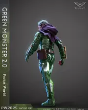 Pre-order Pwtoys PW2025 Green Monster 2.0 Upgrade 1/12 Action Figure