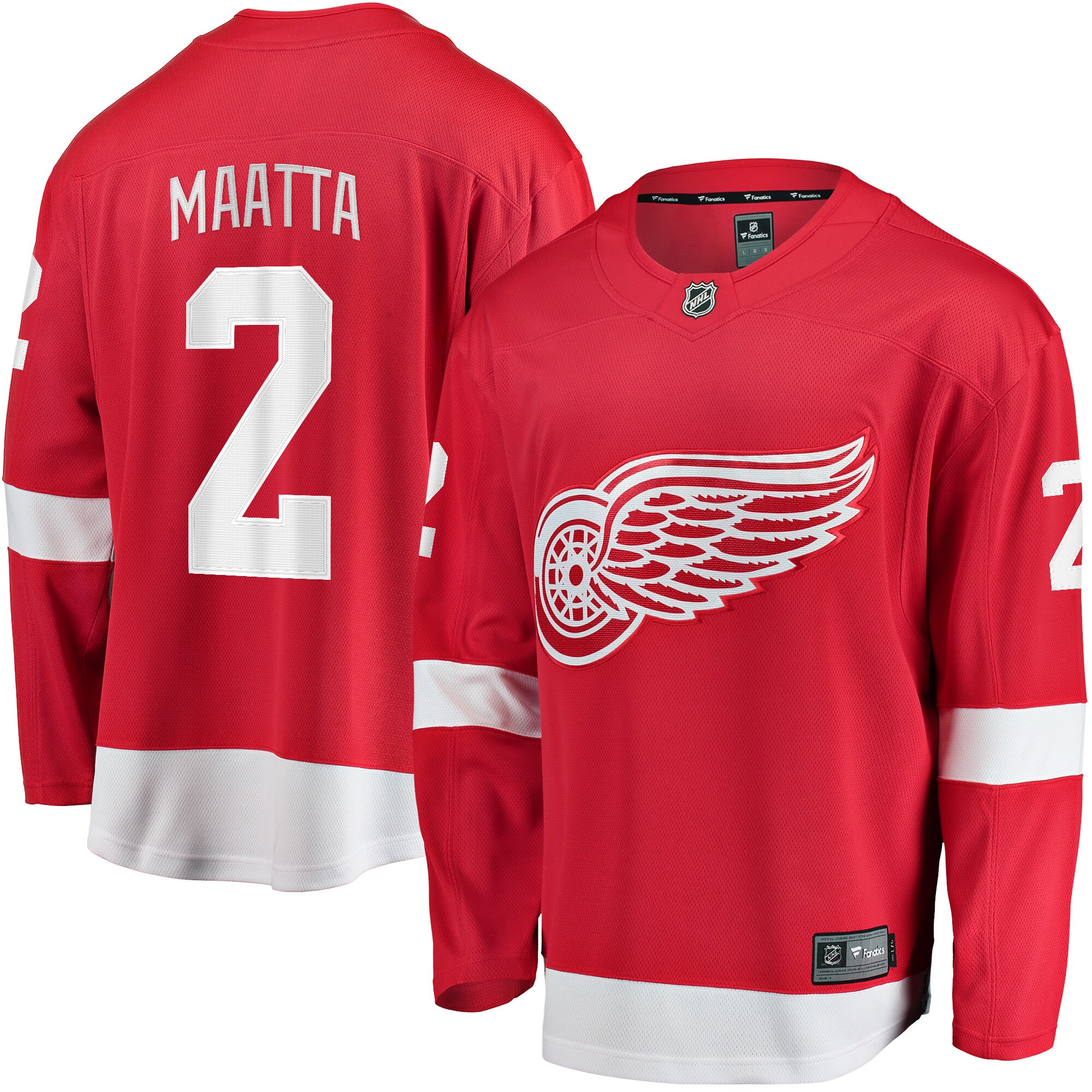 Olli Maatta Detroit Red Wings Fanatics Home Breakaway   Jersey &ndash; Red mysite