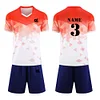 in Stock High Quality Men's Soccer Jersey Custom Sportswear for Adults Best Training Uniform with OEM Service