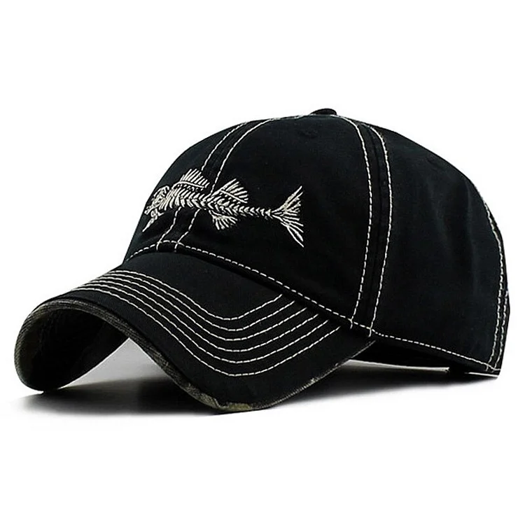 HATLANDER High quality washed cotton best cap underbill camo fishmen baseball cap adjustable good cap and for men and women