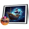 Diamond Painting -DIY Round Drill Maritime Sailing