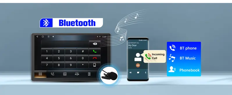 Product Introduction of Car Stereo for Chevy Silverado GMC Sierra 2014-2018 touch screen has Android Auto Wireless Carplay. Bluetooth WIFI supports GPS Navigation 21