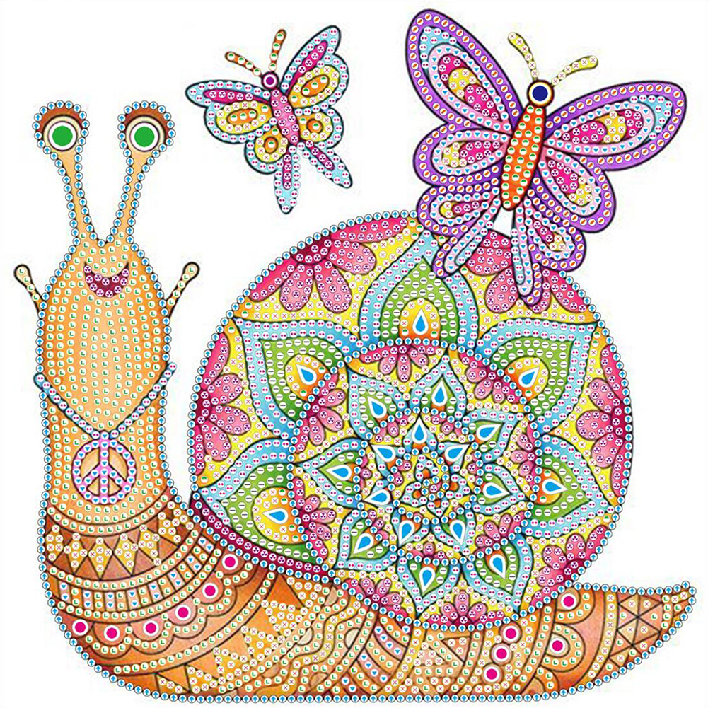 

Snail - Special Shaped Diamond Painting - 30*30CM, 501 Original