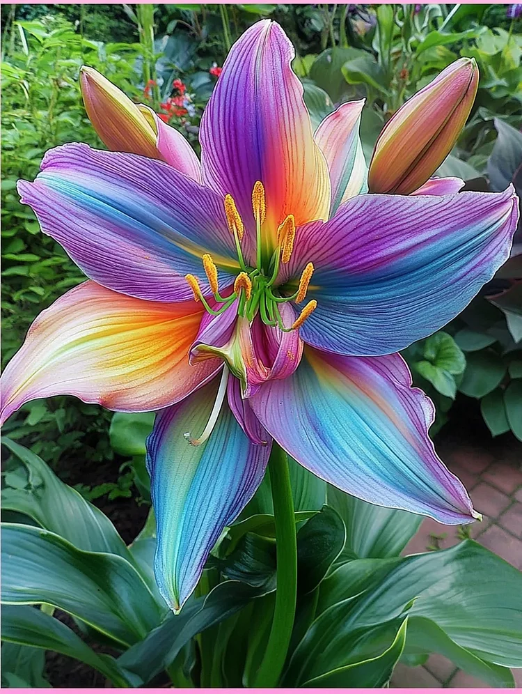 🌈Rainbow Lily Seeds - Add a Burst of Color to Your Garden