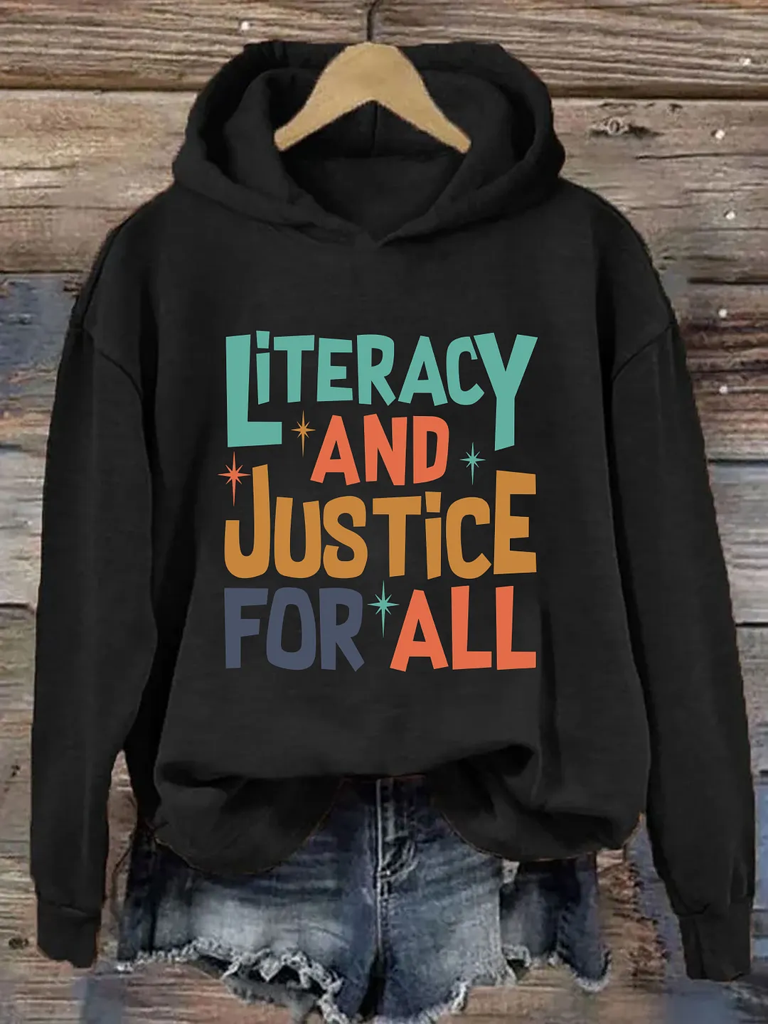 Literacy Justice for All Hoodie