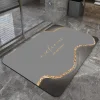 Diatom Mud Drying Water Uptake Mat Modern Home Bathroom