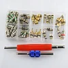 102Pcs AC Shrader Valve Core with Tool Air Conditioning Assortment Kit for