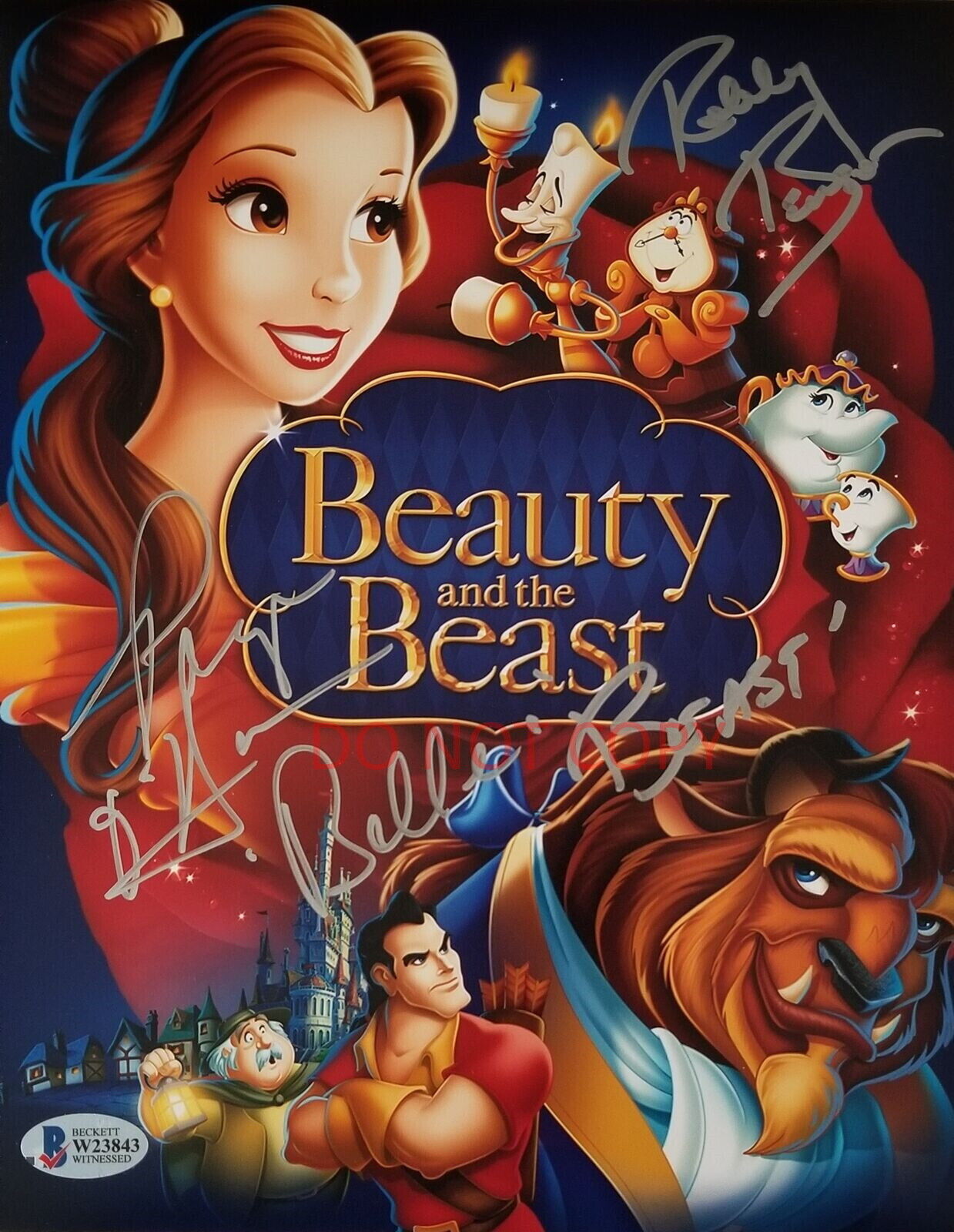 PAIGE O'HARA BENSON Signed Autographed Beauty & the Beast 8x10 Photo Poster painting REPRINT