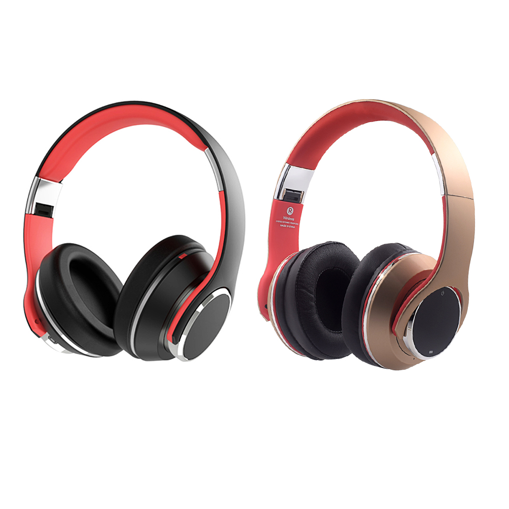 

OY528 Touch Dynamic Over Ear Bluetooth-compatible Folding Gaming Headphones, Gold, 501 Original