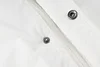 Joyfball 2024/2025 Real Madrid Cotton Jacket White Soccer Jersey 