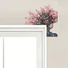 (US Local)House Tree Diamond Painting Art Door Right Angle Sign for Indoor Outdoor Wall